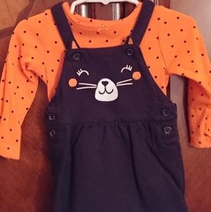 Carter's 12 Month Fall / Halloween Bodysuit Dress